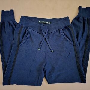 Pre-owned Blanc Noir joggers navy blue size XS